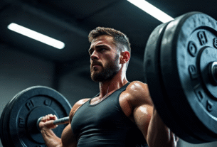 homem levantando peso