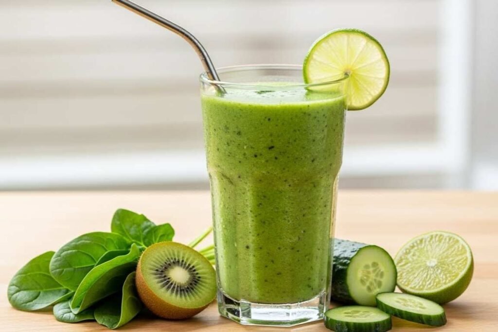 Smoothie Verde Detox Refrescante 
