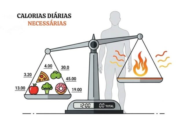 calorias diárias necessarias